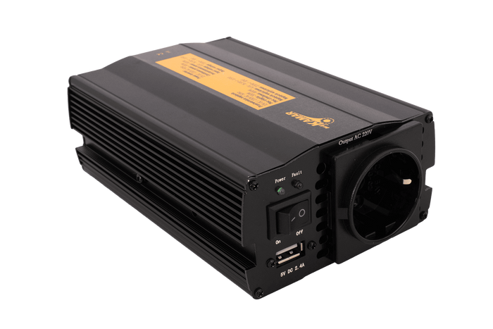 Měnič napětí 24V/230V (300/600W) KAMAR E1923