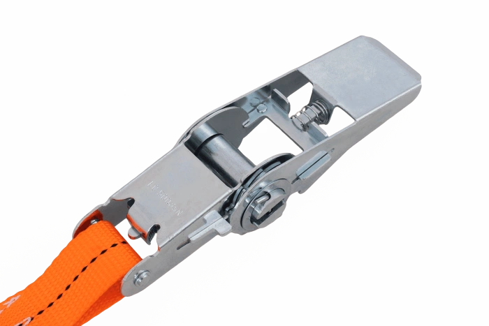HILLS 5m/25mm/1t oranžový jednodílný popruh s napínačem