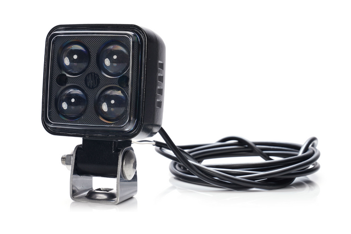 Bezpečnostní LED svítilna WAŚ 2243 W267, modrá výstražná kontrolka