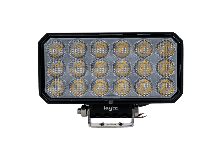 LED pracovní reflektorová svítilna LAYTZ LY7305 72xLED 7000lm obdélníková
