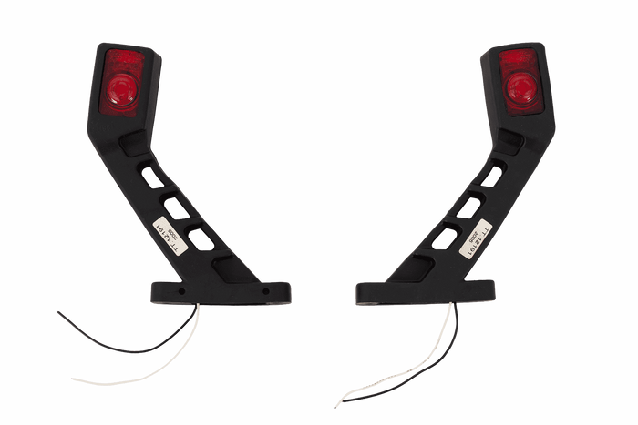 Sada dvou TT TECHNOLOGY TT.12191 LED obrysových světel, levé + pravé, na gumovém rameni