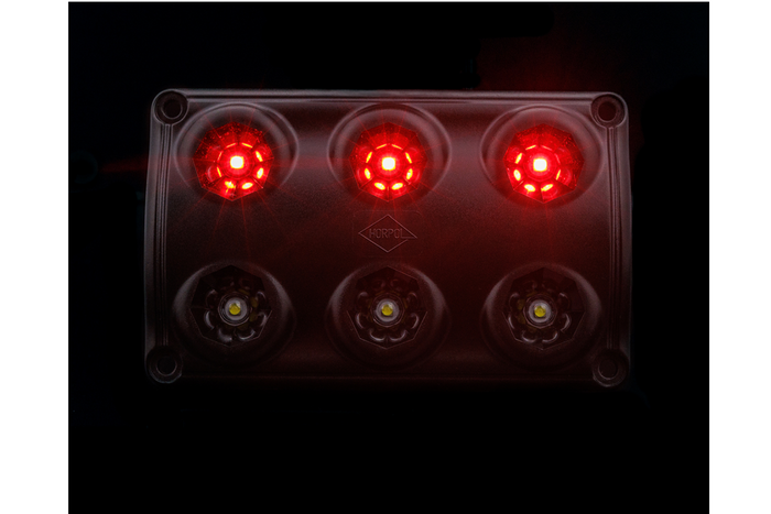 HORPOL LWD2325/CZ LED 720lm černá interiérová lampa do auta
