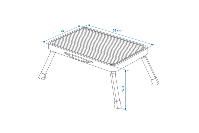 ProPlus 360827 skládací stupínek pro přívěs 150 kg
