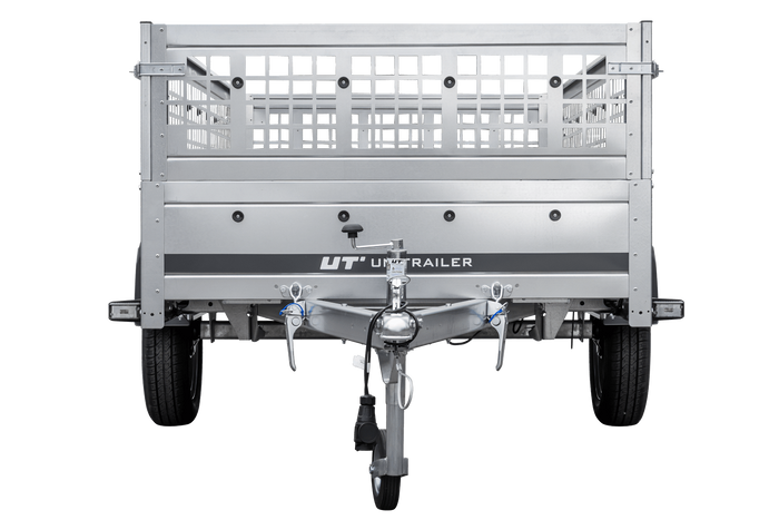 Jednonápravový přívěs 264x125 UNITRAILER GARDEN 264 KIPP s pletivovými bočnicemi