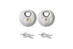 Sada dvou kulatých visacích zámků ProPlus 341319S, diskové, 70 mm
