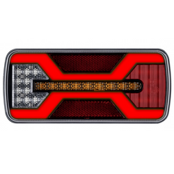 Zadní světlo KAMAR X-SPIDER L2431 bajonetové 5pinové 6 funkcí pravé