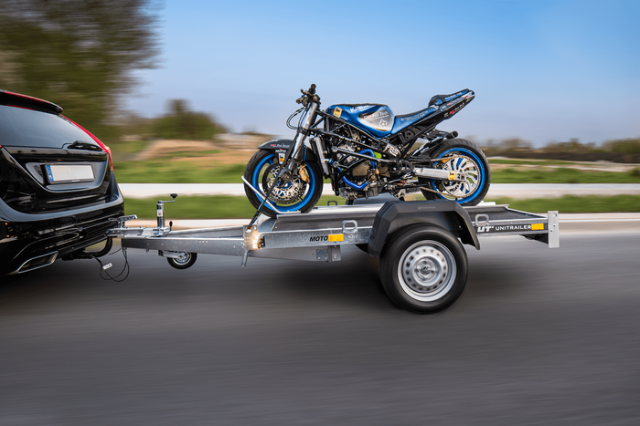 Přívěs MOTO 1 pro jeden motocykl