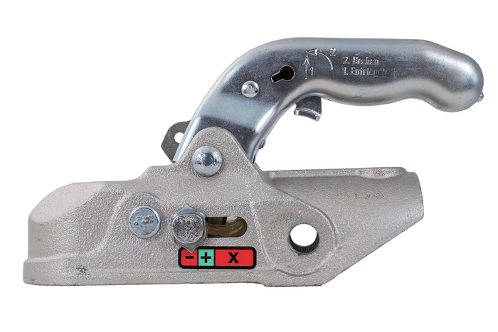 Kulové tažné zařízení KNOTT K35-A pro přívěs o hmotnosti 3500 kg s ojí o průměru 50 mm, litinové