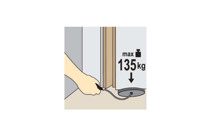 Sada tří montážních polštářů YATO YT-67385, nosnost 135 kg