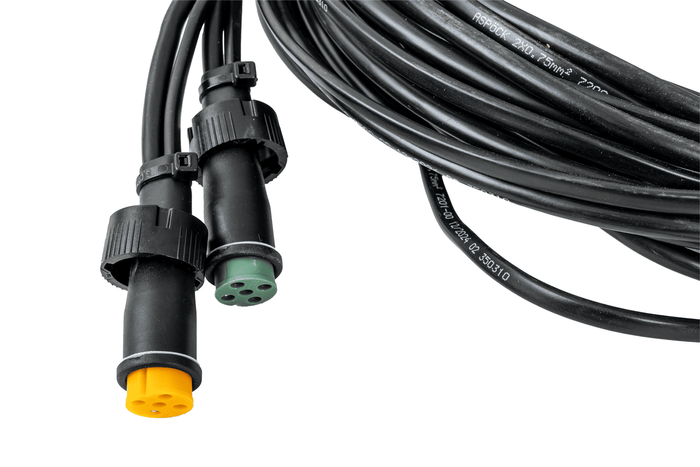 ASPÖCK elektroinstalace svazek tažného vozidla 7 m 13/8 PIN bajonety zástrčky 2x 5 PIN