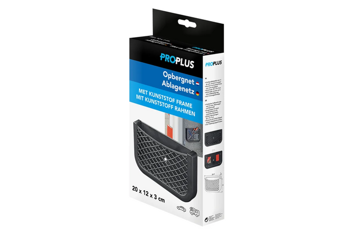 Síťová úložná kapsa ProPlus 230038 s rámem 200x120 mm