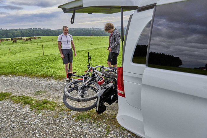 Atera Genio Pro - plošina na tažné zařízení pro 2 kola 022785 (černá)