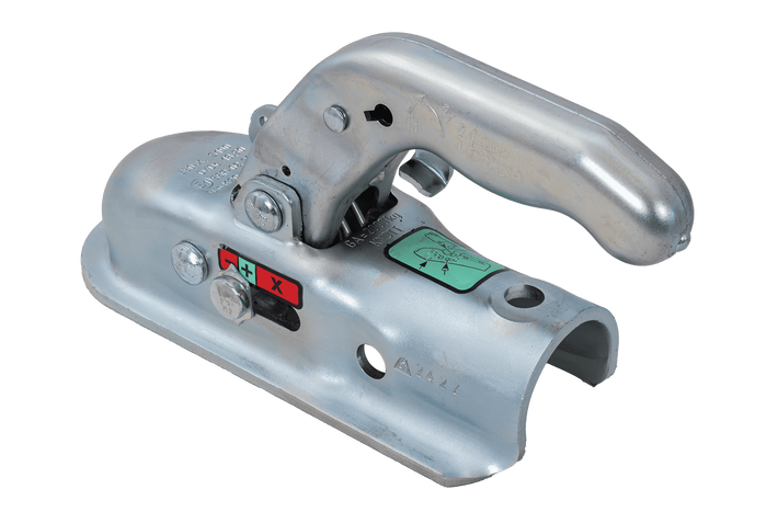 Kulové tažné zařízení KNOTT K20-B pro přívěs 2000 kg s ojí o průměru 45 mm, litinové