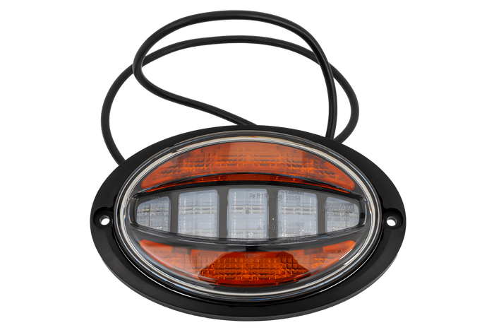 FRISTOM FT-356 LED univerzální přední světlo s pouzdrem pro zapuštěnou montáž