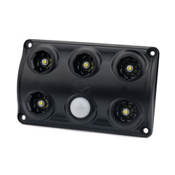HORPOL LWD2156/CZ LED 900lm černá interiérová lampa s pohybovým senzorem