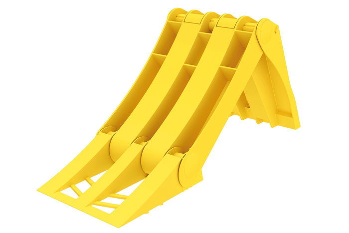 Klín pod kola LOKHEN ORIGAMY 36 v: 151 mm skládací