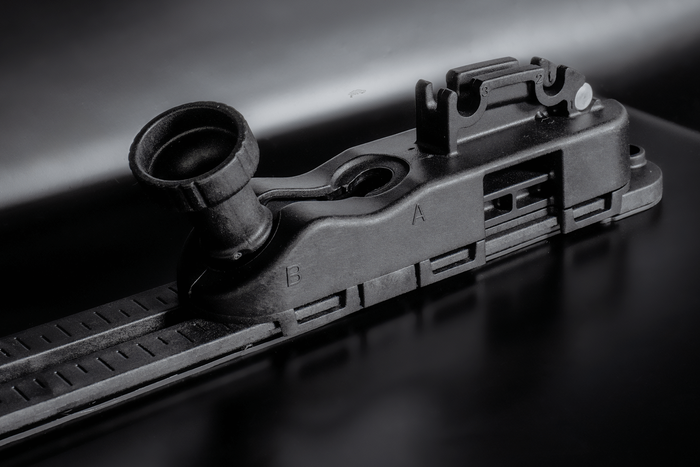 Střešní box Inter Pack Stella 480 černý kevlar (flexi fit G2)