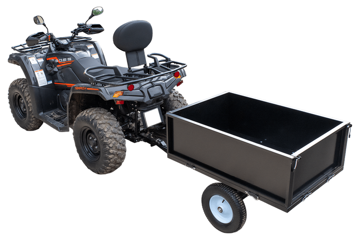 Zahradní přívěs za traktor, čtyřkolku UNITRAILER sklápěcí vozík 225 kg 1030x700 mm