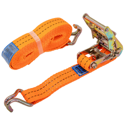 UNITRAILER 6m/35mm/2t oranžový přepravní pás s napínákem