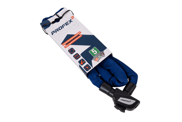 PROFEX 81659 Neo řetězový zámek na kolo 130 cm se zámkem