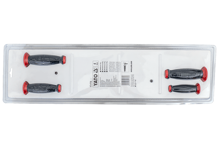 Páčidla YATO YT-4730 s rukojetí, sada 4 kusů.