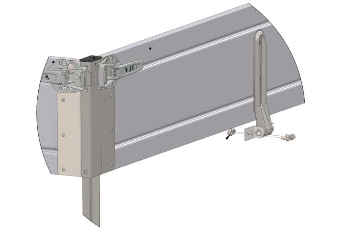 Hliníkové bočnice OUTLET BIS H-300 pro přívěsy CARPLATFORM 5121 a UNIPLAT 500/3