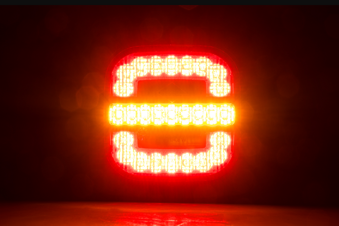 HORPOL ROCA LZD 2803 LED zadní světlo 3 funkce univerzální s držákem