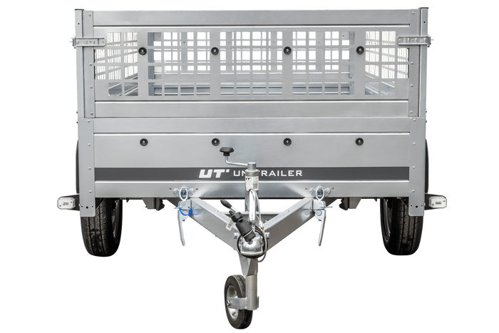 Lehký přívěs 230x125 UNITRAILER GARDEN 230 KIPP s pletivovými bočnicemi