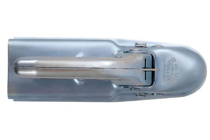 Kulové tažné zařízení KNOTT K7.5-M pro přívěs o hmotnosti 750 kg s čtvercovou ojí o průměru 70 mm