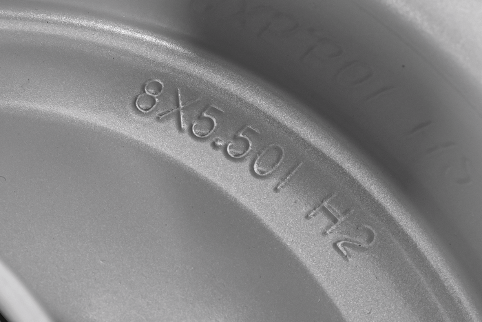 Ocelový ráfek UNITRAILER 5.5Ix8"H2 3x128 s ložisky 6205-2RS