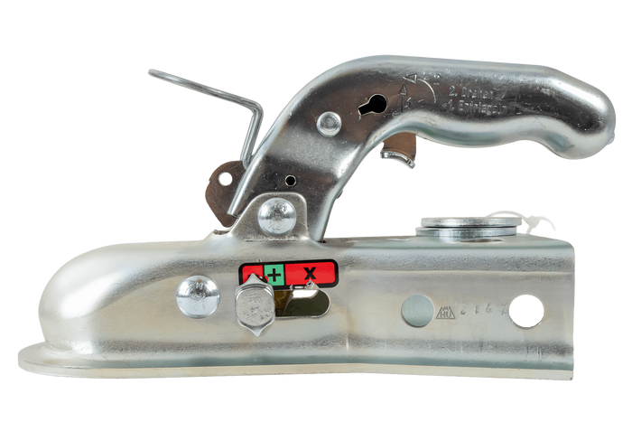 Kulové tažné zařízení KNOTT 6E0176.001 pro přívěs o hmotnosti 750 kg s ojí typu V