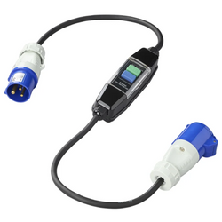 Adaptérový kabel CEE ProPlus 373589 s diferenciálním jističem 120 cm