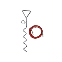 ProPlus 361857 upevňovací sloupek k opasku s ocelovým lankem 4,5 m