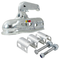 Kulové tažné zařízení STEELPRESS BC-3000.1D-00-00+Z2 pro přívěs o hmotnosti 3000 kg s trubkovou ojí 35-50 mm