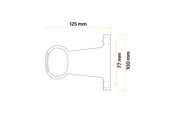 Obrysová lampa ASPÖCK SUPERPOINT II univerzální