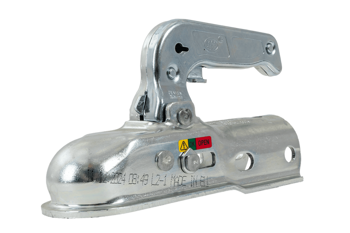 Kulové tažné zařízení STEELPRESS BC-1200C pro přívěs o hmotnosti 1200 kg s trubkovou ojí o průměru 50 mm