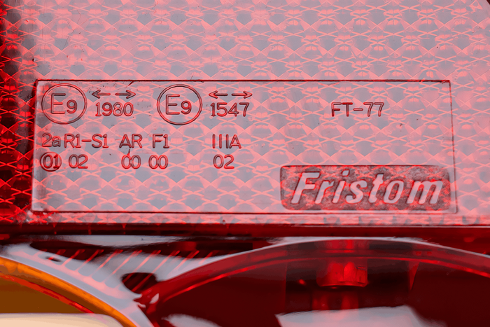 Zadní svítilna FRISTOM FT-77, 5 funkcí, pravá