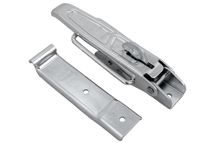 Boční tažné zařízení s upevňovacím prvkem STEELPRESS ZB-01+Z-02 pro úplné uzavření boku přívěsu