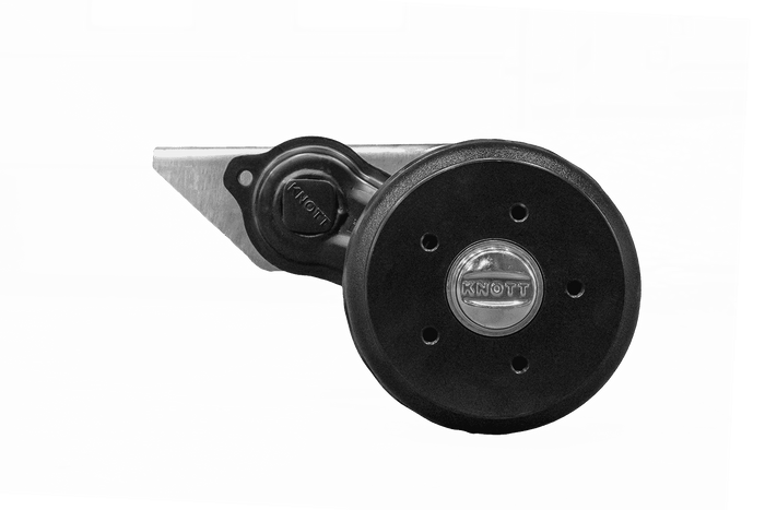 Brzděná náprava KNOTT VGB13-M pro přívěs/nosič 1350 kg 1300 mm 1770 mm 5x112