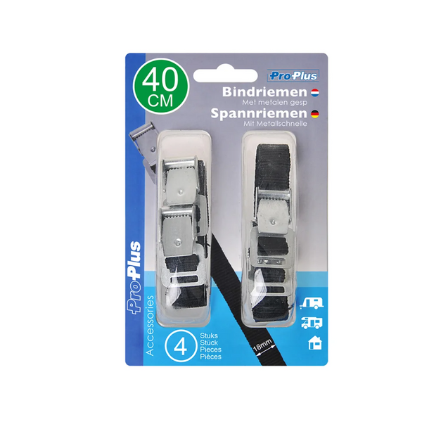 Sada čtyř montážních popruhů na kolo ProPlus 321285, délka 40 cm