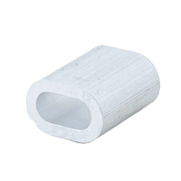 Hliníková spojka pro lana DROMET ZLA.4, objímka pro lana 4 mm