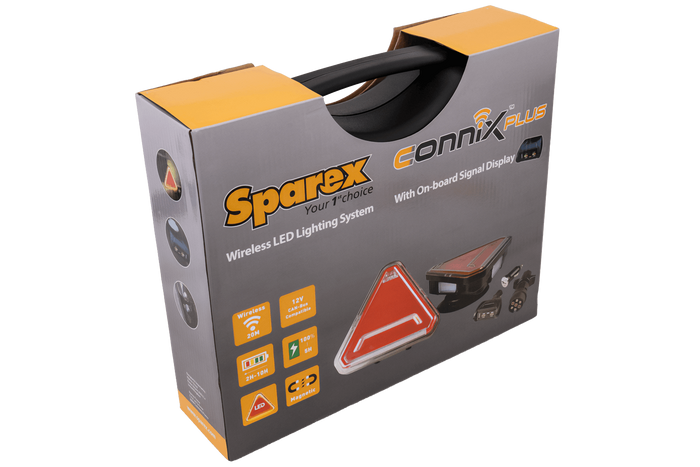 Zadní světla SPAREX CONNIX PLUS S.162710 LED 6 funkcí levé+pravé, bezdrátové, magnetické