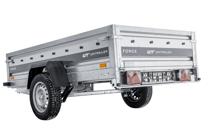 Přívěs na auto na pružinách 230x125 UNITRAILER FORCE 230/R KIPP