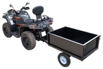 Zahradní přívěs za traktor, čtyřkolku UNITRAILER sklápěcí vozík 225 kg 1030x700 mm