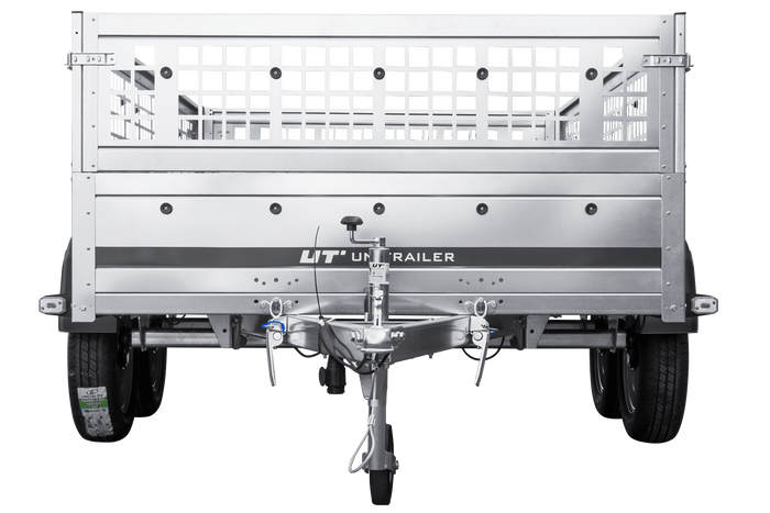 Přívěs za auto 264x150 UNITRAILER GARDEN 265/2 KIPP s pletivovými bočnicemi