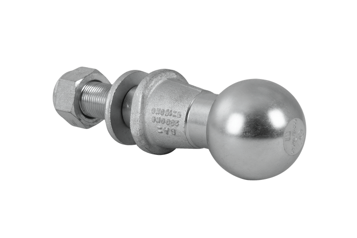 Kulový nosník tažného zařízení WINTERHOFF, pozinkovaný, 50 mm, 2000 kg