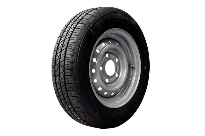 Vyztužené kolo pro přívěs TIRE KENDA 155/70 R12C 104/102N KENDA RIM 4,5Jx12"H2 5x112 ET:20