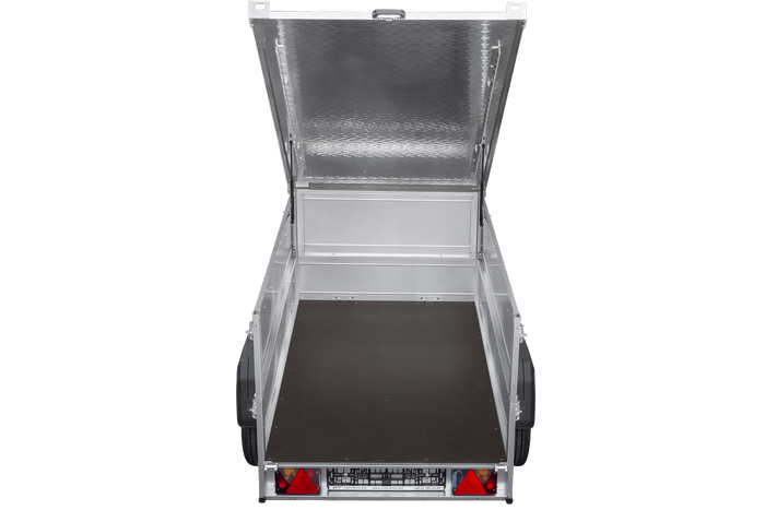 Lehký přívěs 200x106 UNITRAILER GARDEN 200 KIPP s bočnicemi BIS a hliníkovou plachtou