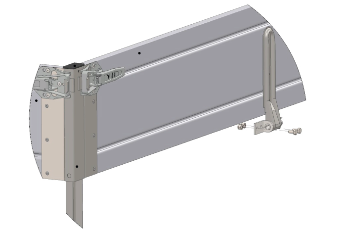 Hliníkové bočnice OUTLET BIS H-300 pro přívěsy CARPLATFORM 6021 a UNIPLAT 600/3