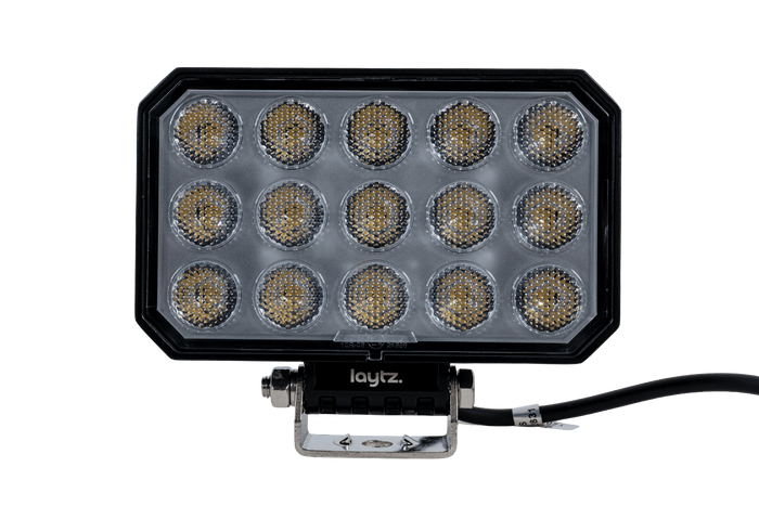 LED pracovní reflektorová svítilna LAYTZ LY7303 60xLED 6000lm obdélníková